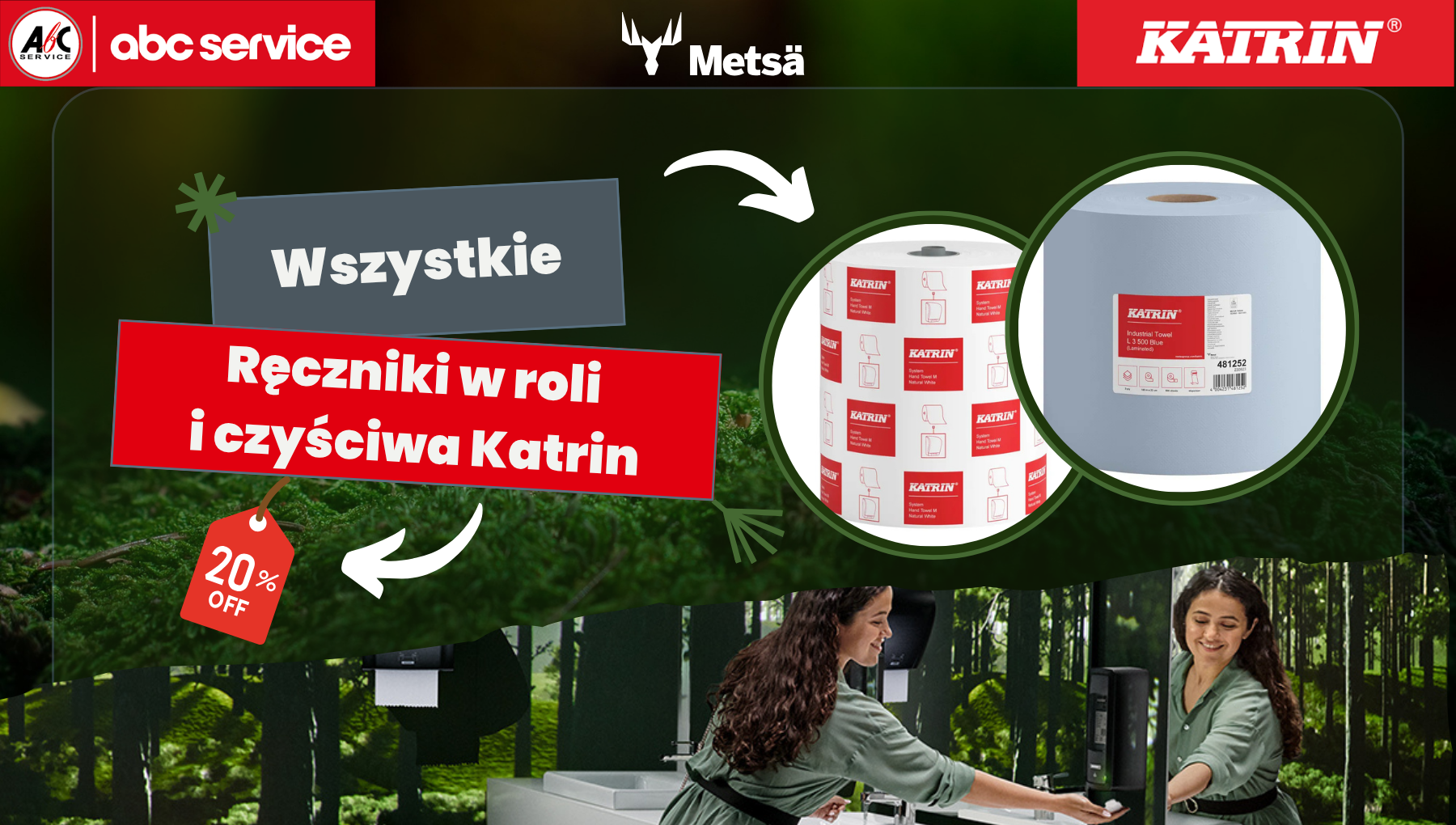 Katrin ręczniki w roli i czyściwa - promocja