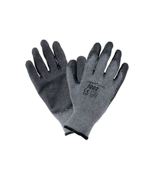 RDRAG/S001/10 Rękawice ochronne DRAGON roz. 10(L) – szaro-czarne / czerwono-czarne, gumowane