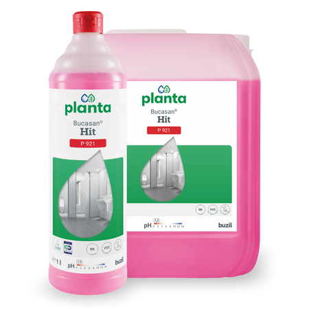 P921 Planta Bucasan Hit Ekologiczny środek do codziennego mycia sanitariatów na bazie kwasu cytrynowego 10l