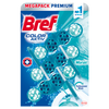 BREF Color Activ zawieszka do Wc Eukaliptus, Morski 3x50g