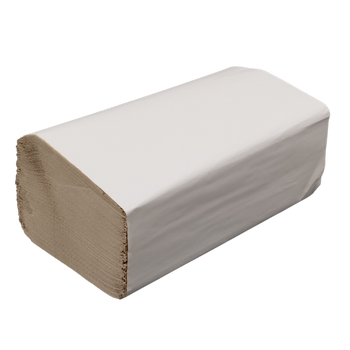 SLZ11.14101 Ręcznik papierowy ZZ składany, makulatura, 1-warstwowy, 4000szt. 23x21cm, Silverline