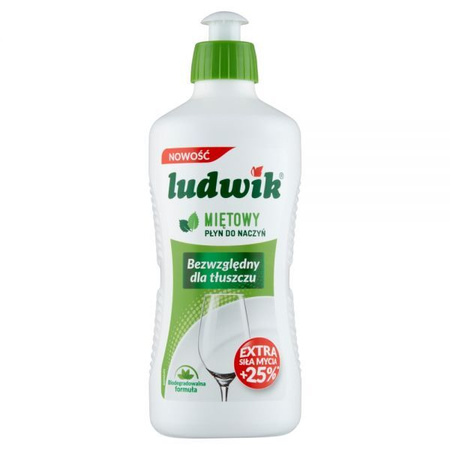 LUDWIK/05 Płyn do naczyń o zapachu mięty - LUDWIK EcoMint 450ml