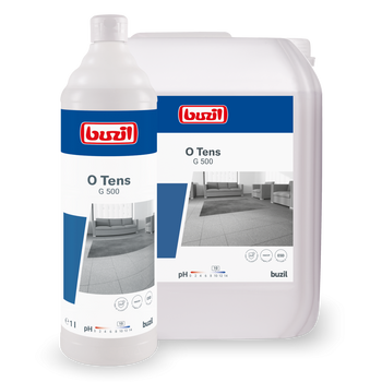 G500 Buzil O Tens Uniwersalny, alkaliczny środek czyszczący na bazie cytrynianu, niezawierający środków powierzchniowo czynnych 1l