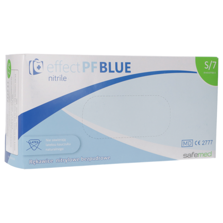 RNITB08/N100XL1 Rękawice nitrylowe PREFFER PF/PRIDE XL – bezpudrowe, diagnostyczne, niebieskie, 100 szt