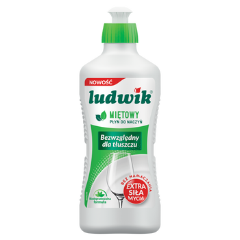 LUDWIK/05 Płyn do naczyń o zapachu mięty - LUDWIK EcoMint 450ml