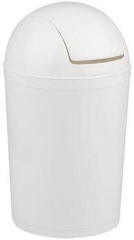 PLAFOR Kosz uchylny plastikowy 5l biały