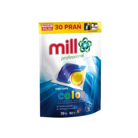 MILL Kapsułki do prania tkanin kolorowych 30szt
