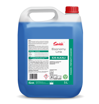 SWIE20/5 Swish E20 ALKALI – zasadowy środek do czyszczenia posadzek przemysłowych, niskopieniący