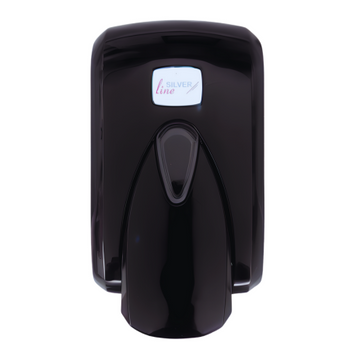 DM.F050010C.10 Dozownik mydła w pianie 500 ml Silverline czarny F5B – ścienny, plastikowy