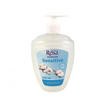 ROSA Sensitive mydło antybakteryjne z pompką 500ml