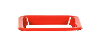 PLAFOR Obwódka do kosza Fit Bin 53l czerwona