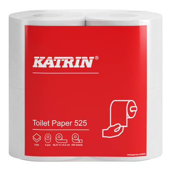 93595 Katrin papier toaletowy 60,375m 2-warstwowy celuloza 60 rolek