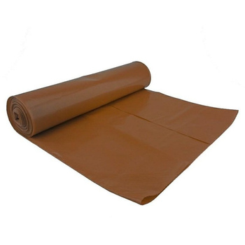 W160LD/10BR30 Worek na śmieci brązowe 160l 10szt LD 900x1000 FOL