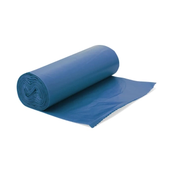 W160LD/10N40 Worki na śmieci LDPE 160L niebieskie 90x110 – 10 sztuk, elastyczne i wytrzymałe