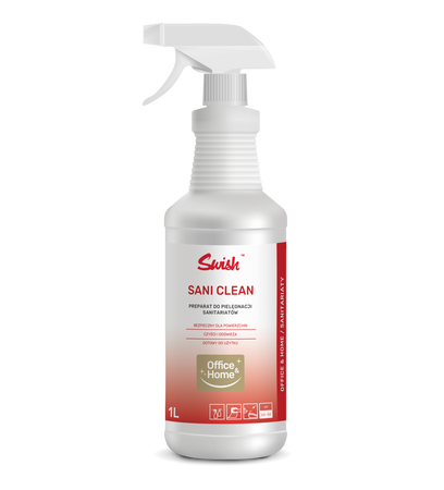 SWIPROFI9/1 Swish Sani Clean – gotowy preparat do codziennej pielęgnacji sanitariatów 1l