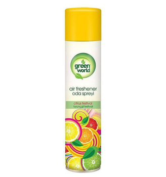 CD.OS0300.006 Odświeżacz powietrza FRESH ROOM Citrus Festival 300ml – cytrusowy spray Green World