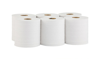 SLPRA210250/6 Silverline Ręcznik papierowy SYSTEMOWY MAXI, 70% bielony, 1-warstwowy, 6 rolek x 250 m, tuleja 40 mm