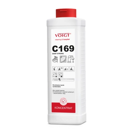 VOIC169/1 Voight C169 SANIT STRONG – Kwasowy środek do gruntownego mycia sanitariatów 1l