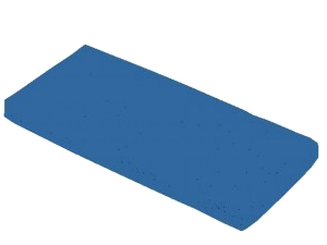 PAD DO PACKI 12x25cm niebieski