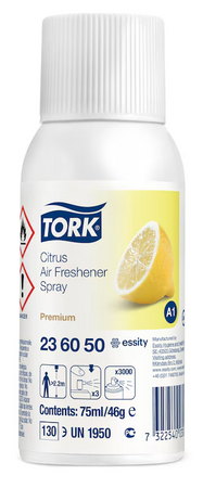 236050 TORK wkład do odświeżacza powietrza spray cytrusowy 75ml A1