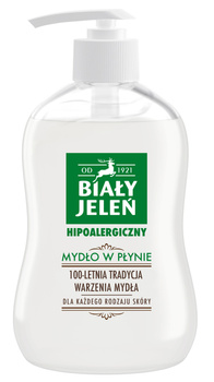 BIAŁY JELEŃ Mydło w płynie z pompką hipoalergiczne 500ml