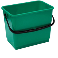 8218F Filmop Wiadro plastikowe z rączką 6l zielone