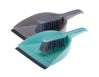 ZMIOTKASZUF/EKO Zmiotka z szufelką plastikową – zestaw do zamiatania 330x235 mm