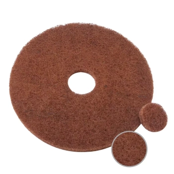 MA19BR Pad czyszczący 19" brązowy – do gruntownego doczyszczania twardych posadzek