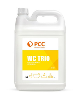 KOS018/5 ROKO PROFESSIONAL WC TRIO 5L – płyn do dezynfekcji, wybielania i czyszczenia