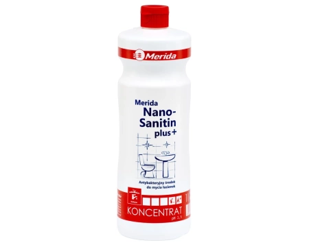 MERNML103 MERIDA NANO SANITIN PLUS – Środek do mycia sanitariatów grejpfrutowy 1L