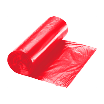 W060HD/50R50 Worek na śmieci czerwony 60l 50szt HD VECO