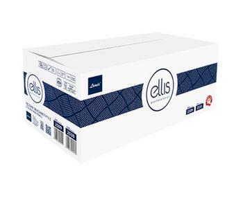 LAM2509 Ręcznik składany ZZ 2-warstwowy celuloza 3000 szt. ELLIS PROFESSIONAL