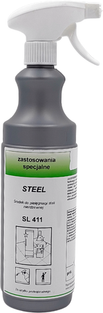 SL411 Steel Środek do pielęgnacji stali nierdzewnej z atomizerem 750ml