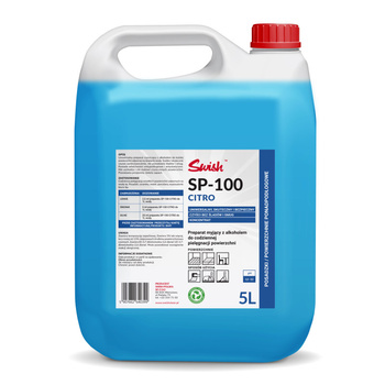 Swish SP-100 Citro Preparat myjący z alkoholem do codziennej pielęgnacji powierzchni 5l