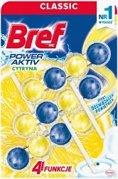 BREF Power Activ zawieszka do Wc Lemon,Ocean, Pine 3x50g