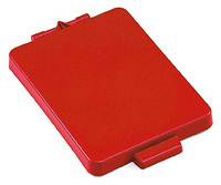 3644B Filmop Pokrywa kosza czerwona 70l