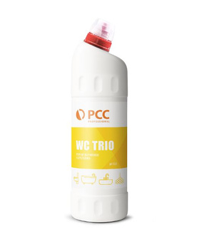 KOS018/1 Roko Professional WC TRIO 1 L – chlorowy płyn do dezynfekcji i wybielania sanitariów