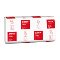 61617 Katrin Z-fold Non-Stop Medium – ręczniki papierowe składane 2-warstwowe, 4000szt, Handy Pack