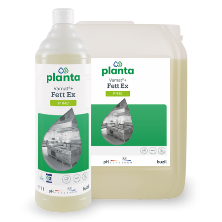 P940 Planta Vamat+ Fett Ex Ekologiczny środek do czyszczenia kuchni i tłuszczu 1l