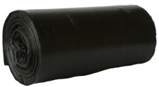 Worek na śmieci 240l LDPE 10szt czarny