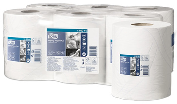 130044 TORK Ręcznik papierowy MAXI 125mb 6szt 2-warstwowy celuloza + makl. biały