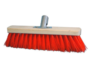 Szczotka ryż./chod.50cm z met.kominkiem+kij