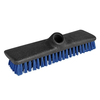 SEM4205K Szczotka ryżowa ze skrobakiem – bardzo twarde włosie, do powierzchni przemysłowych 25 cm