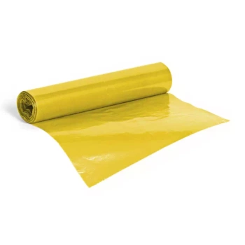 Worki na śmieci 240 l LDPE – 10 szt. żółte | Worki na odpady