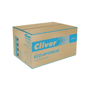 LAM2462 Ręcznik składany ZZ 1-warstwowy makulatura 4000 szt. CLIVER ECO OPTIMUM