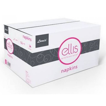Lamix Ellis Napkins 9000 – serwetki składane do dozowników, celuloza 2-warstwowa, 9000 listków (40x225) 21x16,5