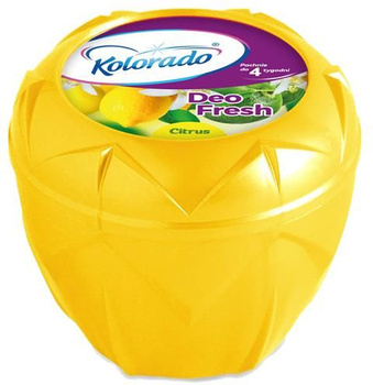 KOLORADO Deo Fresh Odświeżacz powietrza w żelu Świeża cytryna 150g
