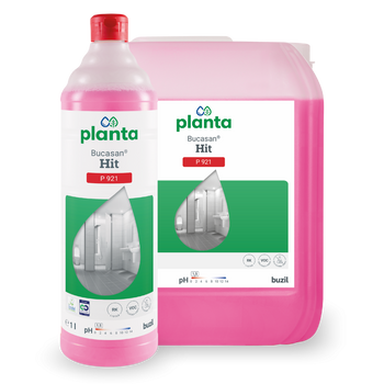 P921 Planta Bucasan Hit Ekologiczny środek do codziennego mycia sanitariatów na bazie kwasu cytrynowego 1l