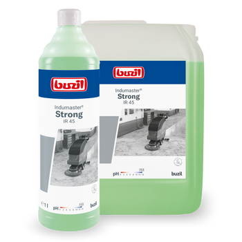 BUIR45/200  Buzil Indumaster Strong IR 45 – Silnie alkaliczny środek do usuwania ciężkich zabrudzeń przemysłowych 200l