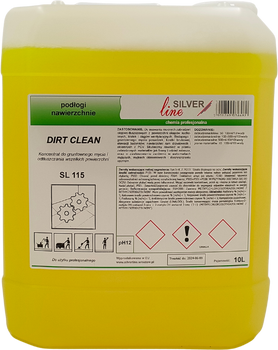 SL115 Dirt Clean Koncentrat do gruntownego mycia i odtłuszczania wszelkich powierzchni 10l